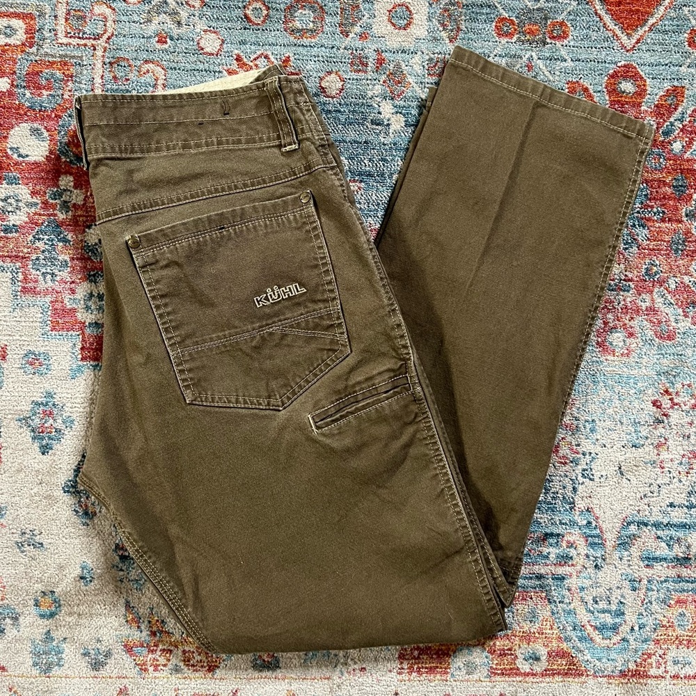 Mens Kuhl Hiking/Outdoor Brown Pants 32 x 30